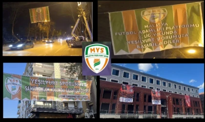 Malatya Caddeleri Bayraklarla Süslendi