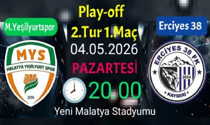 Play-off 2.Tur'da Rakip Erciyes 38 FSK