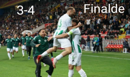 Malatya Yeşilyurtspor Finalde (3-4)
