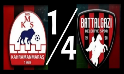 Battalgazi Belediyespor Deplasmanda Fark Yaptı