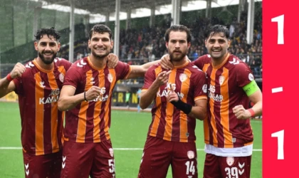Malatya Yeşilyurtspor Bitlis'ten Namağlup Dönüyor